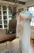 LONG SUN FLOWER SCARF